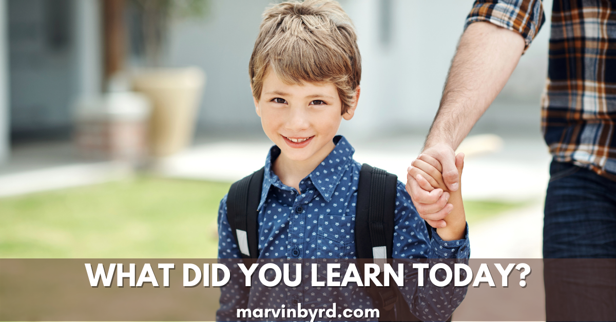 What Did You Learn Today Marvin Byrd